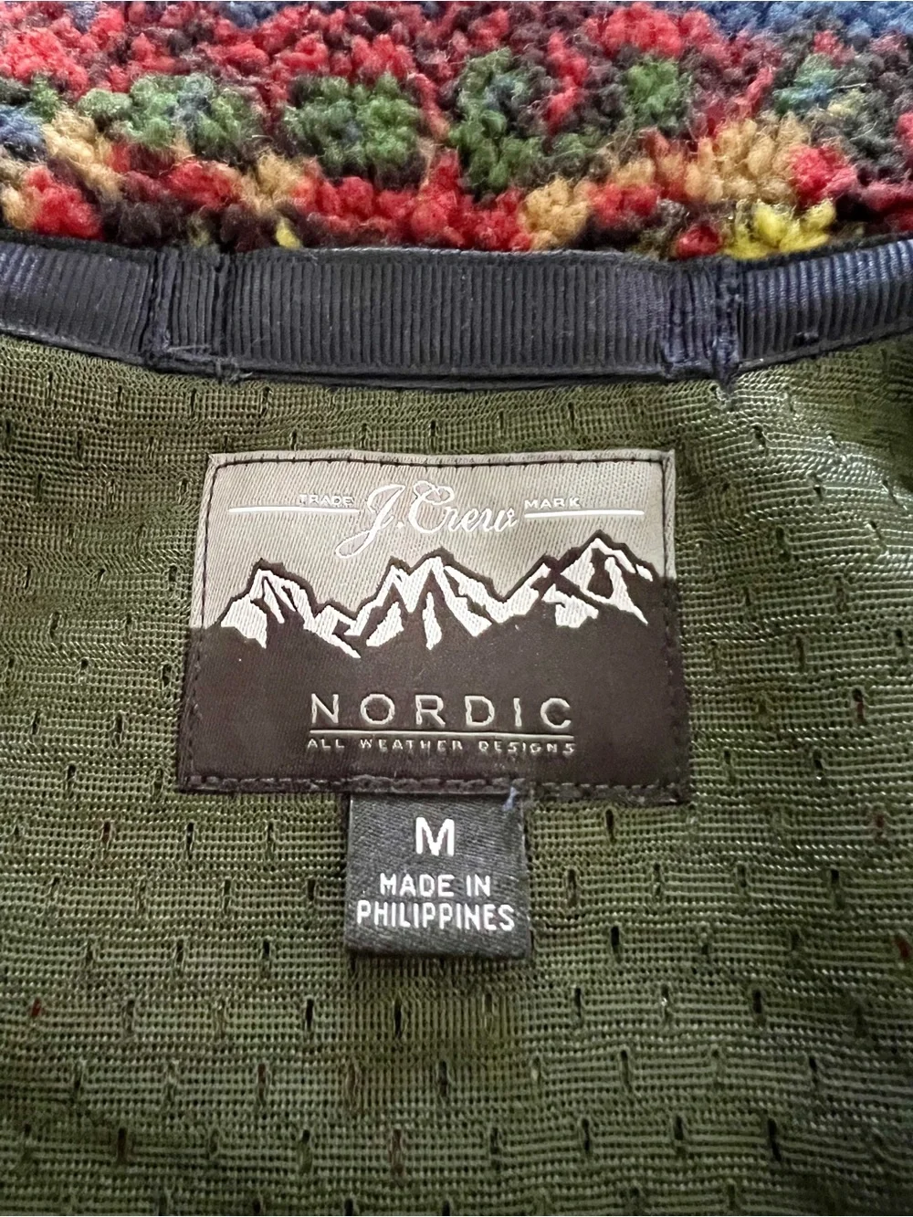 J. Crew Nordic Sherpa Fleece Jacket Size M Like 🆕